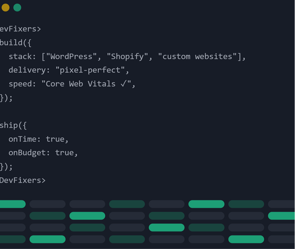 WordPress & Shopify Development Agency — Insignia Solution code preview