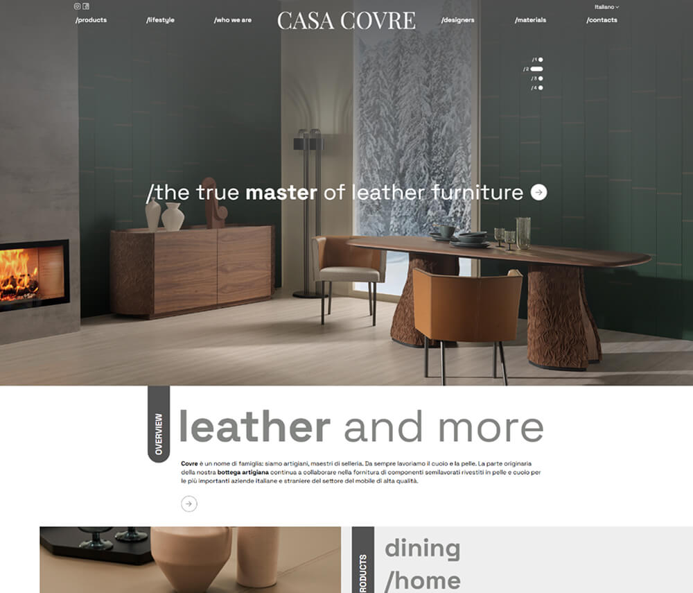 Casa Covre Website